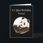 Cartão Funny, Friend Birthday, Panda, Asian Bear<br><div class="desc">If you love Pandas,  nature or wildlife  this would make a great birthday card,     



  



 



 



 



 



 



 



 



 


com</div>