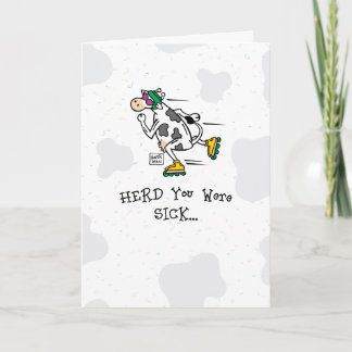 Cartão Funny Get Well Greeting