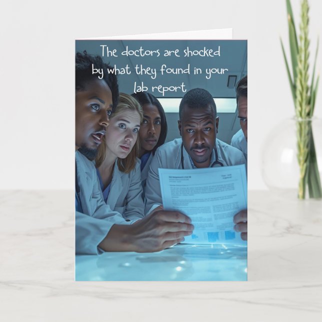 Cartão Funny get well wish for beer lover (Frente)