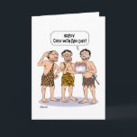 Cartão Funny Getting Older Birthday<br><div class="desc">Funny Birthday Greeting Card for someone who still thinks that they are a teenager</div>