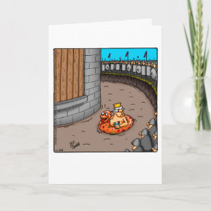 Cartão Funny Getting Together Humor Greeting Card