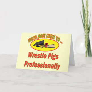 Cartão Funny Graduation T Shirts and Gifts