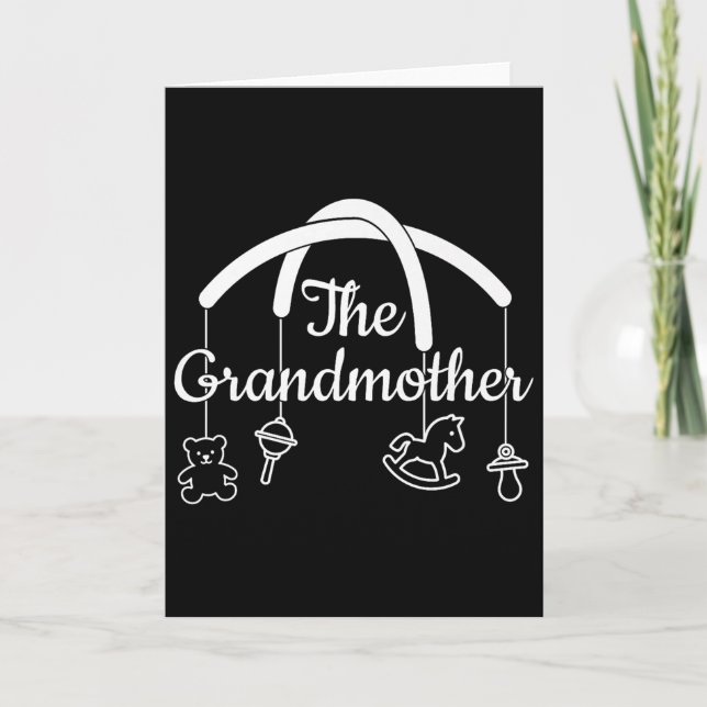 Cartão Funny Grandmother Design For Proud Grandmas Premiu (Frente)