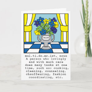 Cartão Funny Greeting Card Birthday Multidoerist