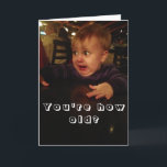 Cartão Funny Happy Birthday card<br><div class="desc">You have to give that special someone a sarcastic birthday message</div>