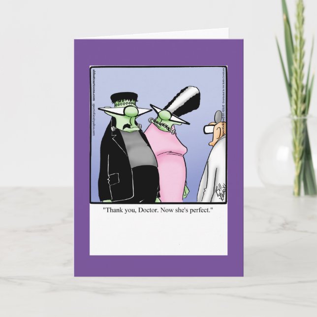 Cartão Funny Happy Halloween Card For Him (Frente)