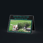 Cartão Funny "Hide & Seek" Birthday Card w/Bassets<br><div class="desc">Funny "Hide & Seek" Birthday Card w/Bassets w/Black background and Aqua lettering</div>