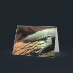 Cartão Funny Iguana, Over the Hill birthday card<br><div class="desc">Funny Iguana,  Over the Hill birthday card</div>
