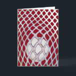 Cartão Funny Lacrosse Birthday<br><div class="desc">Cartão de lacrosse criativo para jogador de equipe e treinador. Editar texto para personalizar.</div>