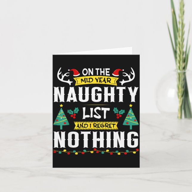 Cartão Funny Mid-year Christmas In July Beach Summer Chri (Frente)