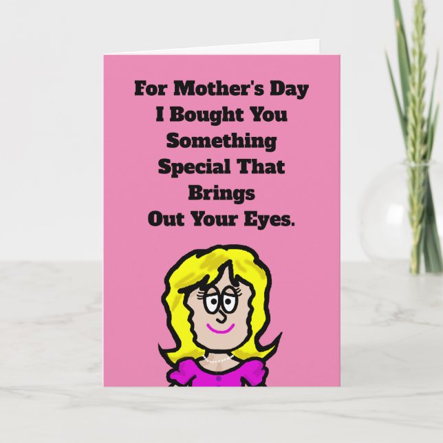 Cartão Funny Mother's Day COVID-19 Card (Frente)