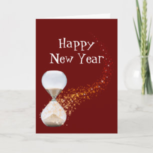 Cartão Funny New Years 2021 Quote Hourglass