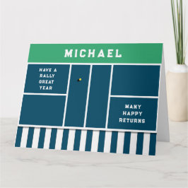 Cartão Funny Pickleball Birthday