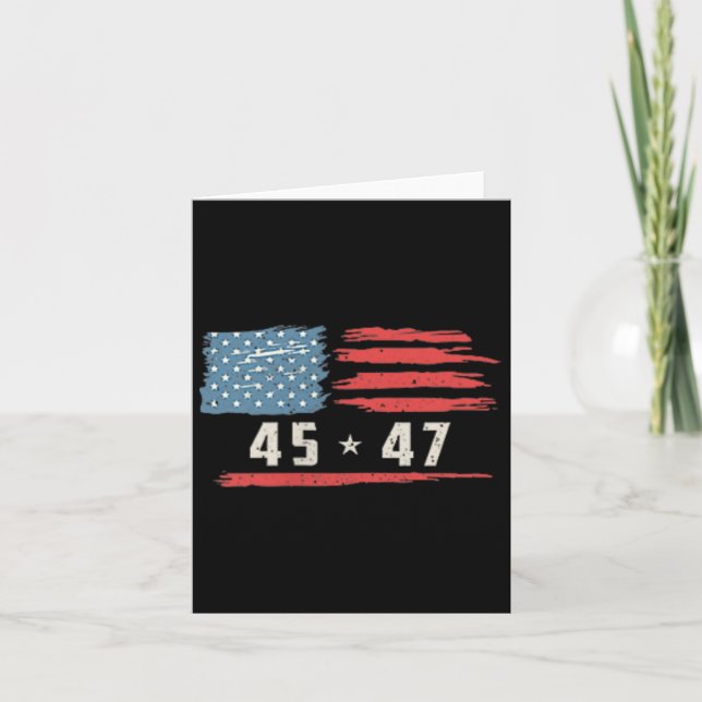 Cartão Funny Qr Presidente Trump Dance Code 2 Lado (Frente)
