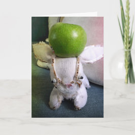 Cartão Funny Rabbit Birthday Card. Be eXtraordinary