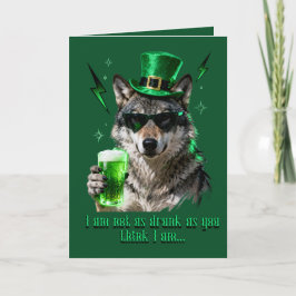 Cartão Funny Retro 90s St. Patricks Card – For Him