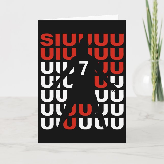 Cartão Funny Soccer Present For Soccer Lovers Fan Kid's B (Frente)