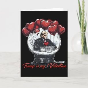 Cartão Funny Trump É Meu Namorado Suéteres Feios Trump Va