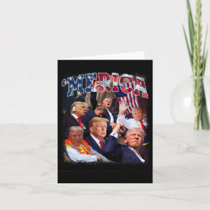 Cartão Funny Trump Golfo dos Estados Unidos Trump 4 de ju