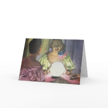 Funny Vintage Gypsy Fortune Teller Seance