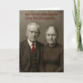 Cartão Funny Xmas card