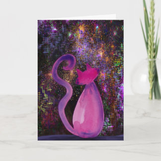 Cartão Fur-Ever in Our Hearts Cat Sympathy Card