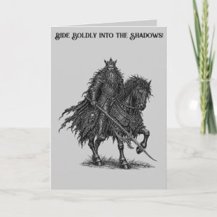 Cartão Furcas Cavaleiro Oculto da Ars Goetia