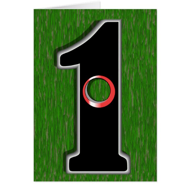 Cartão Furo em um! (Frente)