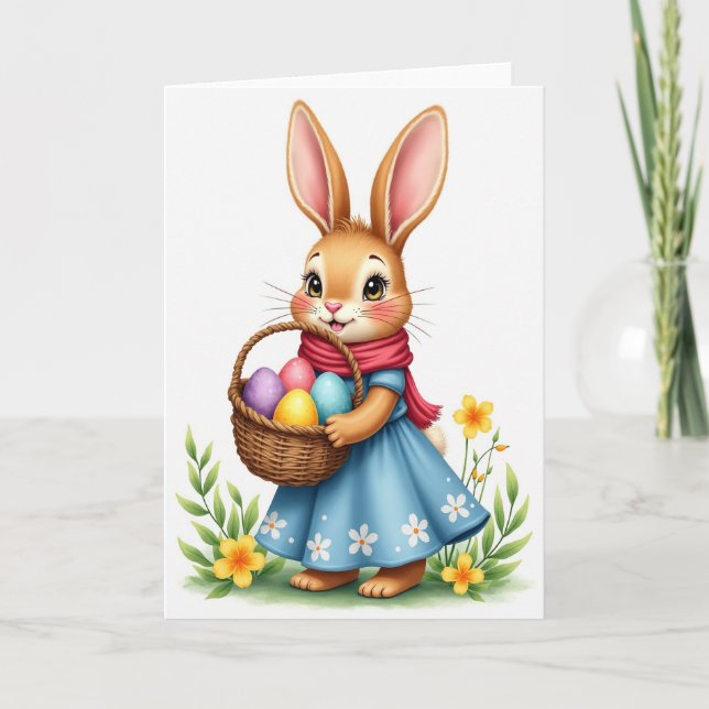 Cartão Furry Friend Happy Day Card (Frente)