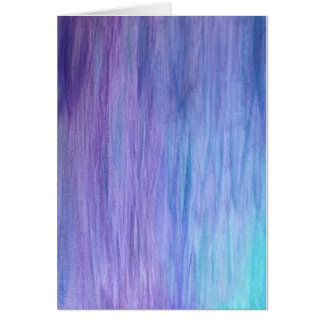 Cartão Fusão roxa de turquesa