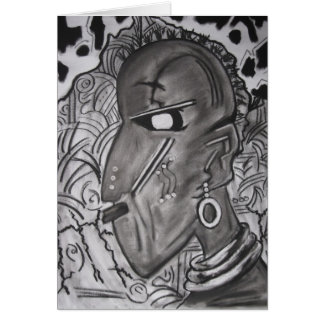 Cartão Fusão tribal #2