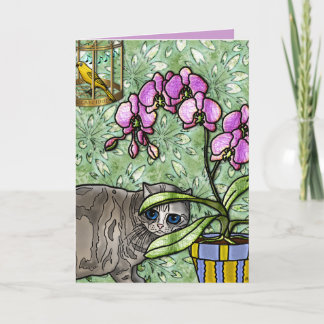 Cartão Fuschia,Kitty&Tweet (Card)