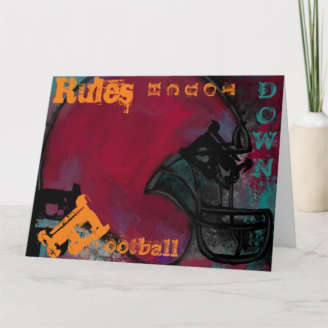 Cartão Futebol Americano (Frente)