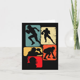 Cartão Futebol Americano Boys Mens 1