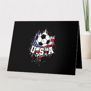Cartão Futebol americano EUA