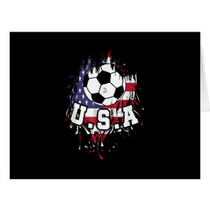 Cartão Futebol americano EUA