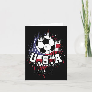 Cartão Futebol Americano Futebol EUA Estados Unidos