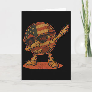 Cartão Futebol Americano Vintage Dabbing Byll