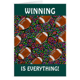 Cartão Futebol Art Green