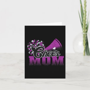 Cartão Futebol Chee Mãe Roxo Pom Leopardo Negro