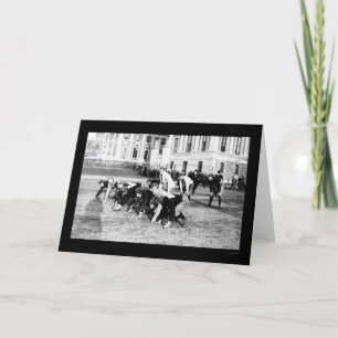 Cartão Futebol Colômbia 1914 do time do colégio