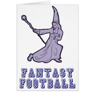 Cartão Futebol da fantasia
