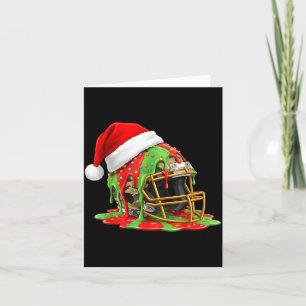 Cartão Futebol de Natal Drip Meninos Sorvete Drip Camufla