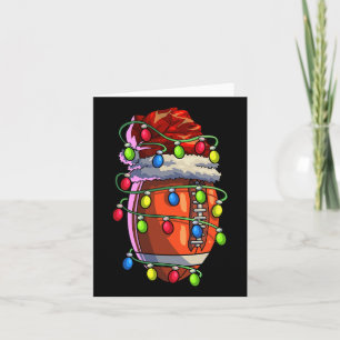 Cartão Futebol de Natal Xmas Futebol de Natal