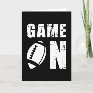 Cartão Futebol do Game Team Futebol Americano Funny Idea