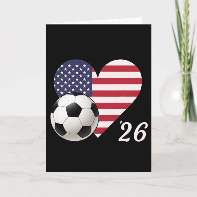 Cartão Futebol EUA 2026  (Frente)