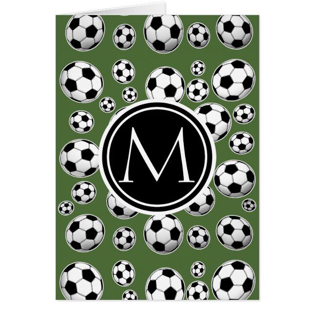 Cartão Futebol legal - parte superior da árvore (Frente)