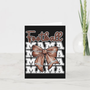 Cartão Futebol Mama Coquette Esporte Mãe Dia de as mães G