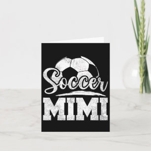 Cartão Futebol Mimi Jogador de Futebol Dia de Jogo Dia da