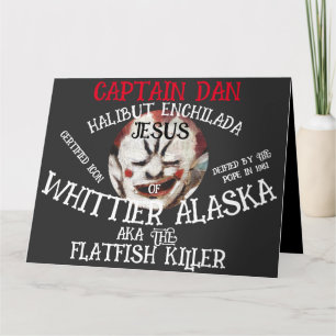 Cartão FV Coho CAPT DAN ENCHILADA JESUS WHITTIER ALASKA
